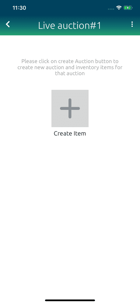 Maxanet App Create Item