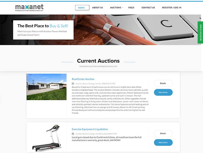 Maxanet NEXT WordPress Template 5